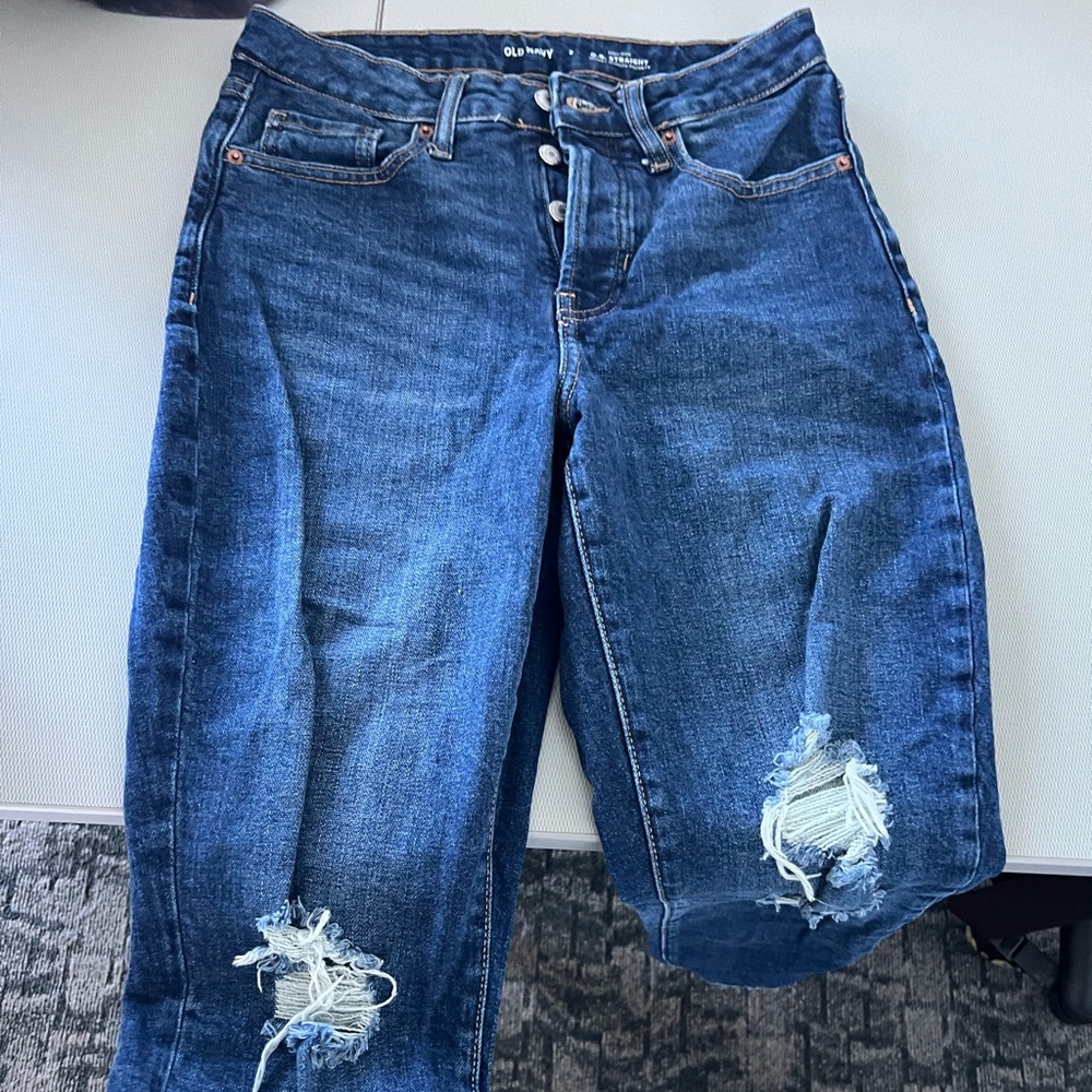 Old navy straight jeans size 2!
